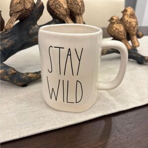 Rae Dunn Cream Stay Wild Mug